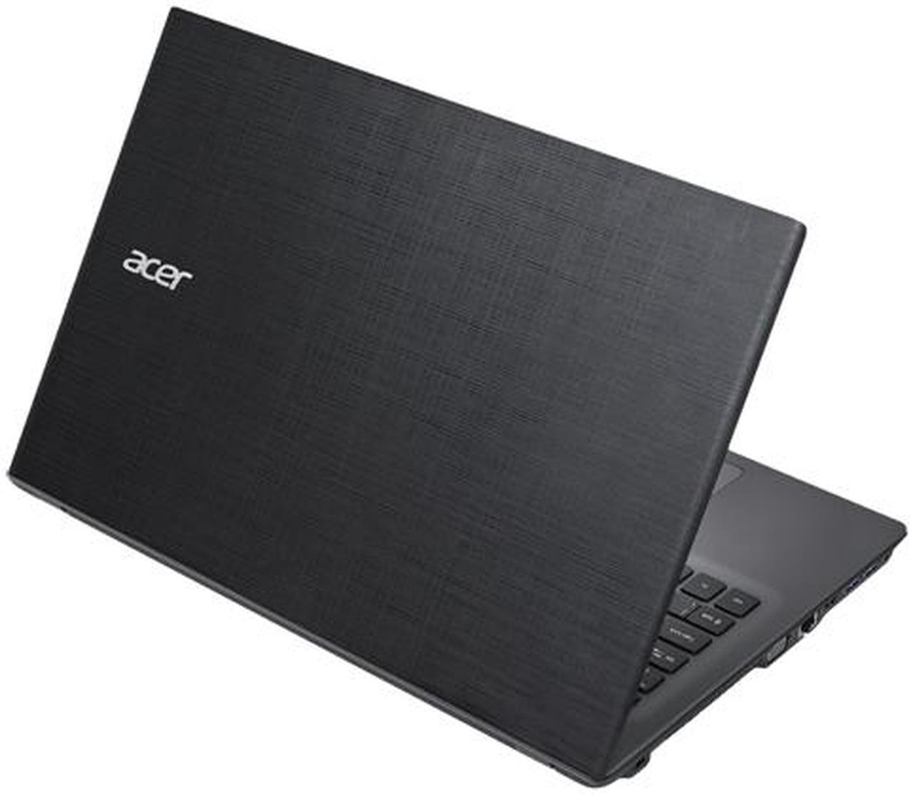 Acer Aspire E5-573 - 15.6" HD, Intel Core i3-5005U, 4GB RAM, 500GB HDD, Windows 10 Home, Black (Renewed)