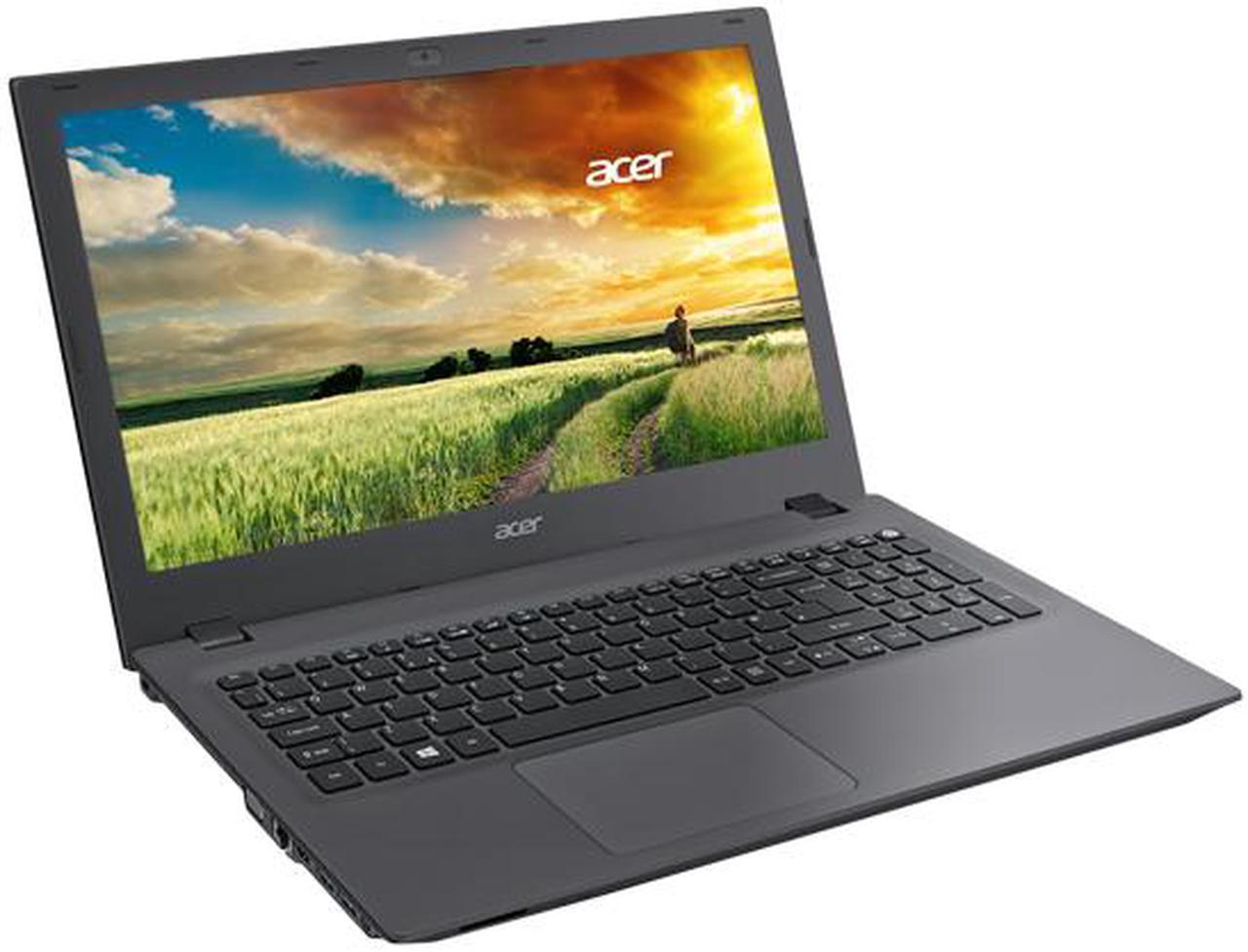 Acer Aspire E5-573 - 15.6" HD, Intel Core i3-5005U, 4GB RAM, 500GB HDD, Windows 10 Home, Black (Renewed)