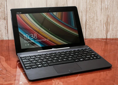 Asus Transformer Book T100T | 10.1" HD Display | Intel Atom Z3740 | 2 GB RAM | 64 GB SSD | Renewed