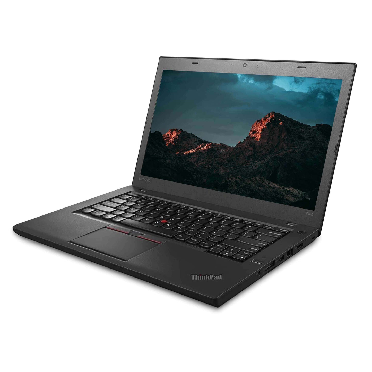 Lenovo ThinkPad T460 refurbished business laptop with 14" HD display, Intel i5-6300U, 8GB RAM, 256GB SSD for sale in UAE.