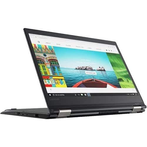 Lenovo ThinkPad Yoga 370 13.3" Touchscreen 2-in-1 Laptop, Refurbished, Black, Intel i7, 8GB RAM, 256GB SSD, Windows 10 Pro - Lenovo Refurbished Laptops Dubai