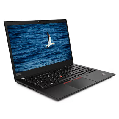 Lenovo T490 Black Front View i7 8th Gen