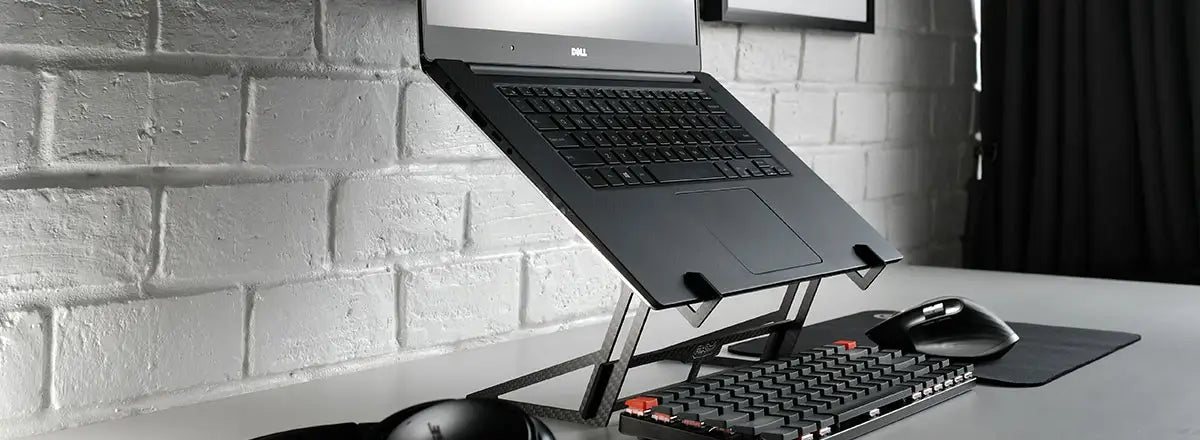  laptop cooling stand with adjustable height  for enhanced cooling performance and comfortable typing experience