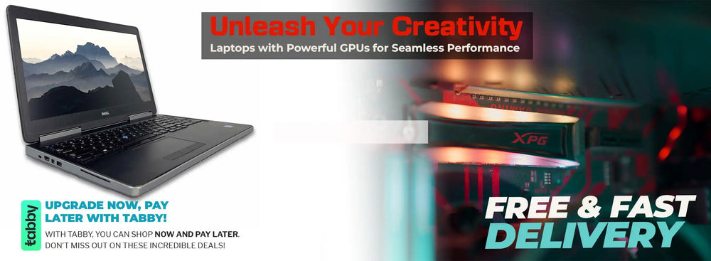 Laptops with GPU Banner
