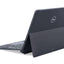 Refurbished Dell Latitude 5290 2 in 1 laptop in tablet mode with rear view showing Dell logo