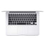 Apple macbook air 1466 with black keyboard on a white background