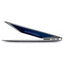 Side view of a Apple macbook air 1466 on a white background