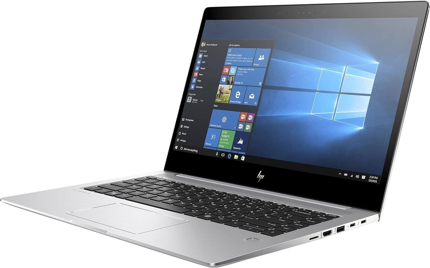 HP EliteBook 1040 G4 - 14" FHD, Intel Core i5-7300U, 8GB RAM, 256GB SSD laptop, Windows 10 Pro, Silver from Dubai used computer shops