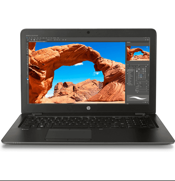 HP ZBook 15u G4 Refurbished Laptop with 15.6" Full HD Display, Intel i7-7600U, 16GB RAM, 512GB SSD, Windows 10 Pro, Black - Affordable Laptops UAE