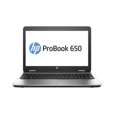 Buy refurbished HP ProBook 650 G2 laptop with 15.6" FHD display, Intel Core i5-6th Gen, 8GB RAM, 256GB SSD in UAE. Ideal for business professionals.