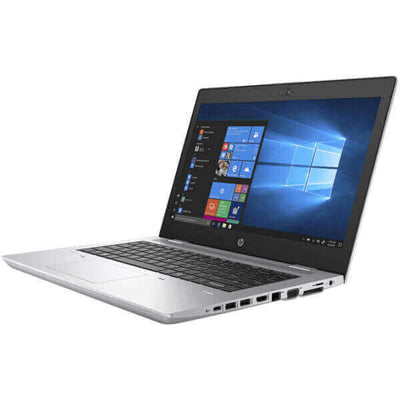 HP ProBook 640 G4 - 14" FHD, Intel Core i5, 8GB RAM, 256GB SSD, Windows 10 Pro, Black, high-performance business laptop, Buy refurbished laptops UAE