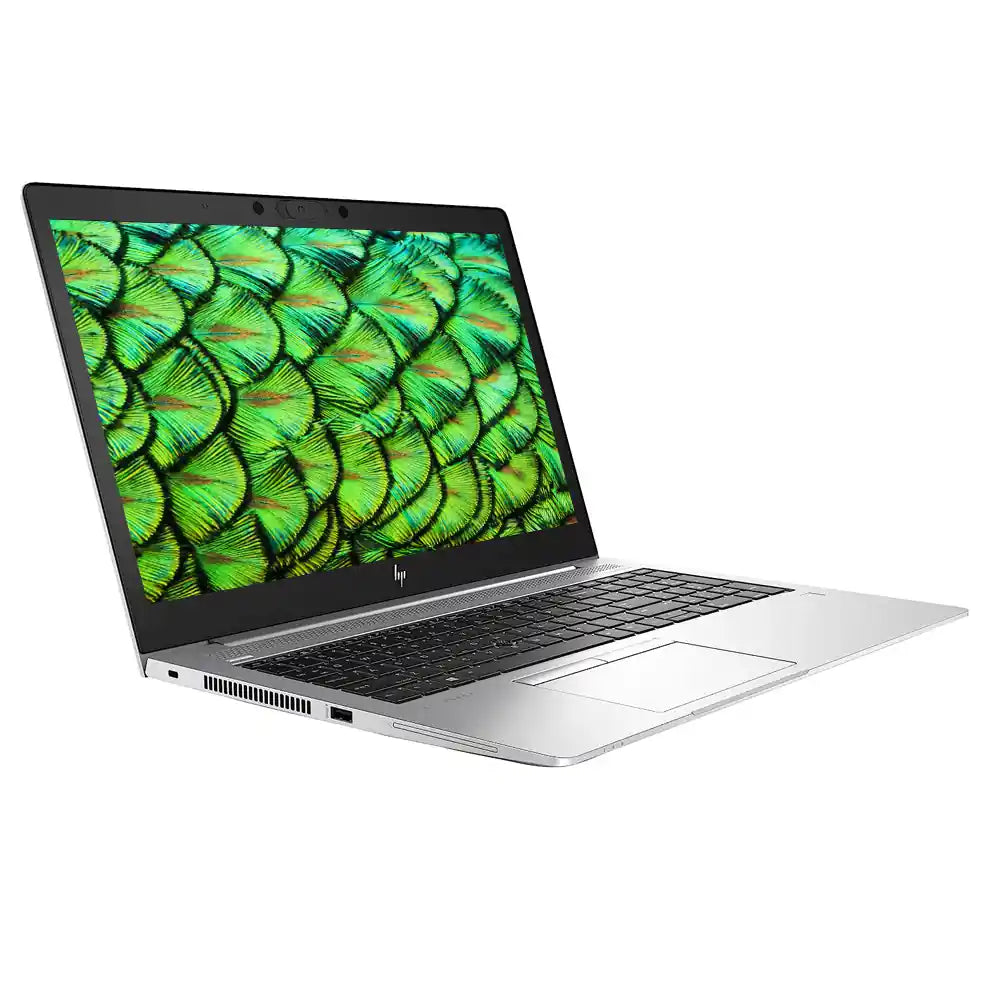 HP EliteBook 850 G6 - Intel Core i5-8250U, 8GB RAM, 256GB SSD, 15.6" FHD Display, Silver (Renewed)