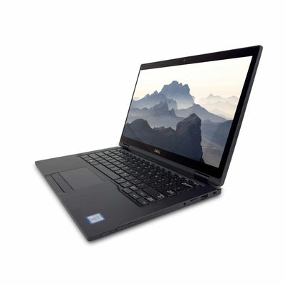 Dell Latitude 7390 2-in-1 Refurbished Laptop with 13.3" FHD Touchscreen, Core i7, 16GB RAM, 512GB SSD, Windows 10 Pro in Black - Dubai Deals