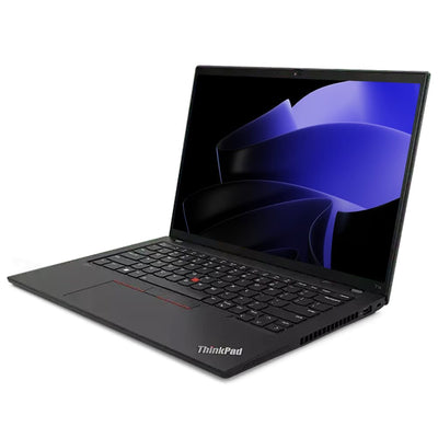 ThinkPad laptop on a white background