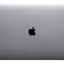 Rear view of Apple MacBook Pro A2141 2019 in Space Gray, showing the Apple logo on the closed lid.