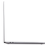 Side view of Apple MacBook Pro A2141 (2019) in Space Gray with 16" Retina Display, Intel Core i7, 16GB RAM, 512GB SSD, and 4GB Graphics (Renewed)