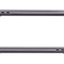 Side view of Apple MacBook Pro A2141 (2019) in Space Gray, showing ports and slim profile. Buy MacBook Pro in UAE, Refurbished MacBook, Reasonable Price