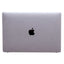 Apple MacBook Pro A1989 (2018) Space Gray back view, available refurbished in UAE. Best MacBook UAE at a reasonable price.