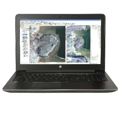 HP ZBook 15u G3 refurbished laptop with Intel i7, 16GB RAM, 512GB SSD, 15.6" display running software - Affordable Laptops UAE