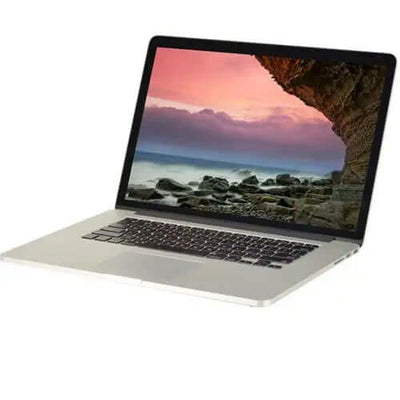 Apple MacBook Pro A1398 2014 with 15.4" Retina display, silver, affordable laptops UAE, refurbished laptops Dubai, used computer shops.