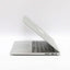 Apple MacBook Air A1466 (2014) - Side view of silver refurbished laptop with a 13.3" HD display, Intel Core i5, 8GB RAM, 256GB SSD.