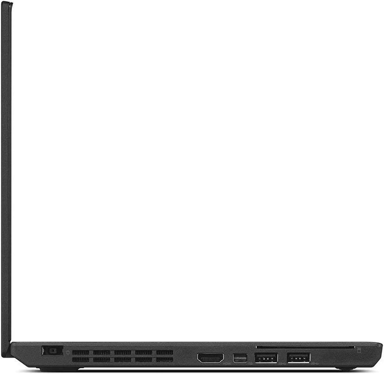 Lenovo ThinkPad X260 - 12.5" HD, Intel i5-6300U, 8GB RAM, 256GB SSD, Windows 10 Pro, Black (Refurbished)