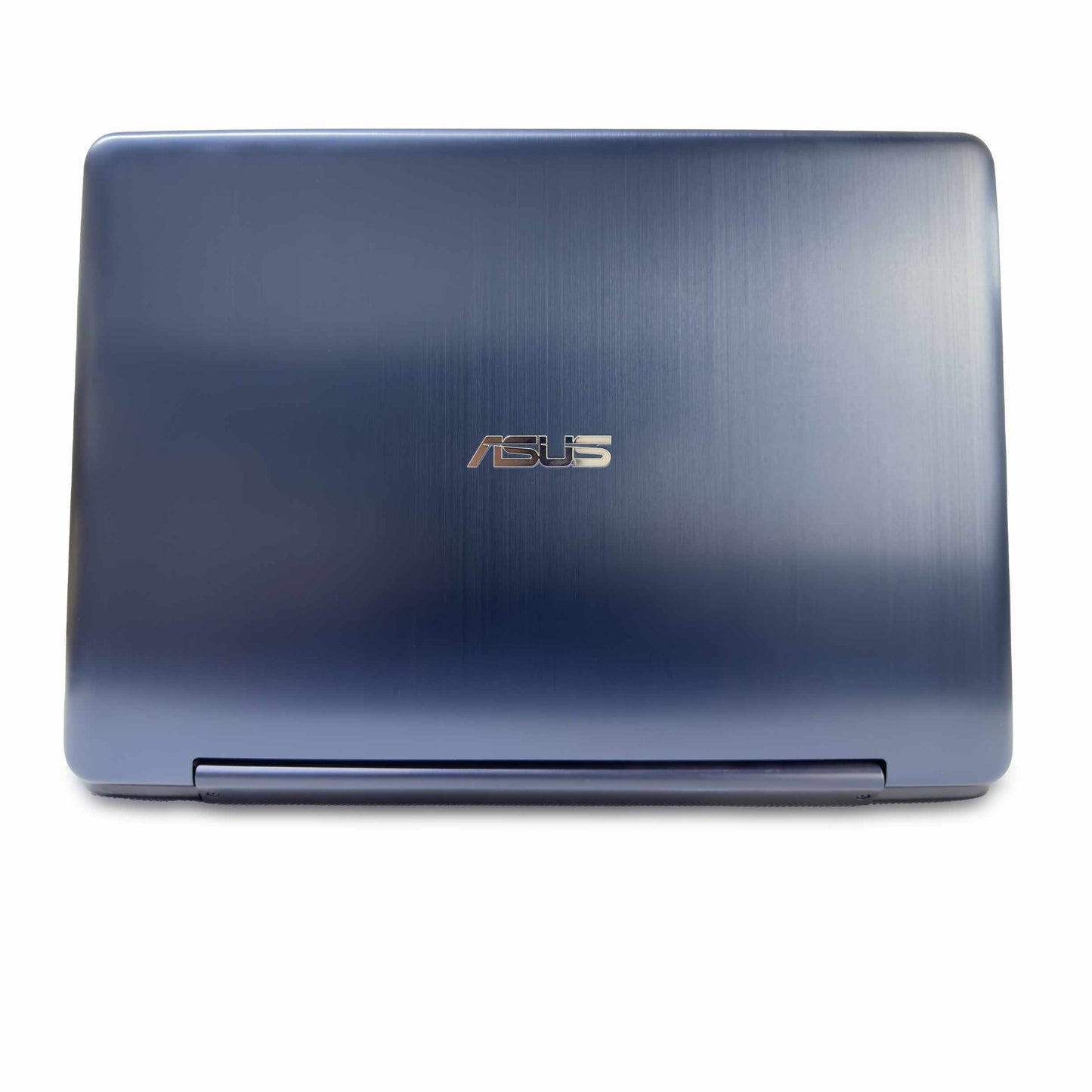 Asus TP200S Transformer Book Flip laptop with closed lid on white background. Buy refurbished high-quality used laptops in UAE.