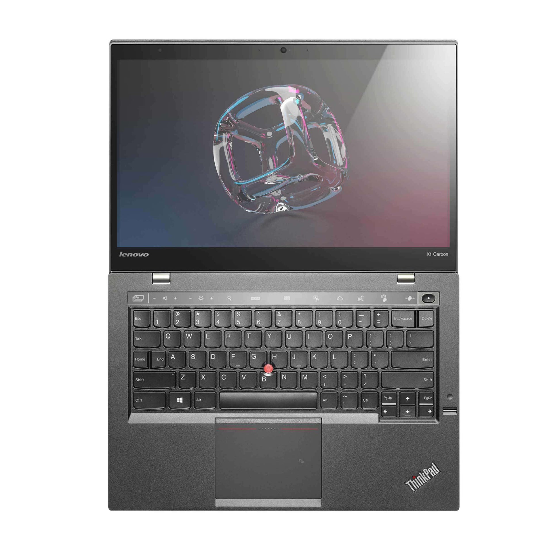 Lenovo ThinkPad X1 Carbon Gen 2 - 14" HD display, Intel i5-4300U, 8GB RAM, 256GB SSD, Windows 10 Pro, Black, refurbished laptop in Dubai