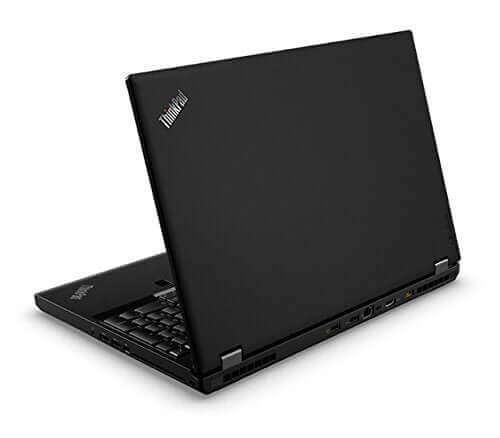 Lenovo ThinkPad P50 Refurbished business laptop, 15.6" Full HD, Intel i7-6820HQ, 16GB RAM, 512GB SSD, NVIDIA Quadro M1000M, Windows 10 Pro, Black