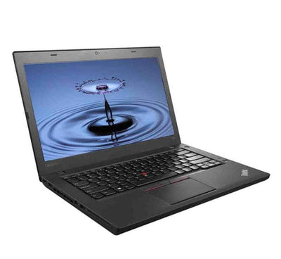 Refurbished Lenovo ThinkPad T450 - 14" HD, Intel i5, 8GB RAM, 256GB SSD, Windows 10 Pro, Black. Buy Refurbished Laptops UAE.