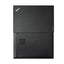 Lenovo ThinkPad X1 Carbon Gen 6 - top view of closed refurbished business laptop in black color