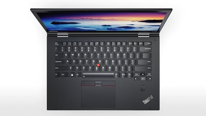 Lenovo ThinkPad X1 Yoga 2nd Gen 14" Touchscreen Laptop Open Top View - Refurbished Business Laptop in Dubai