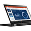 Lenovo ThinkPad X1 Yoga 3rd Gen 14" touchscreen convertible laptop in presentation mode, available as refurbished in Dubai