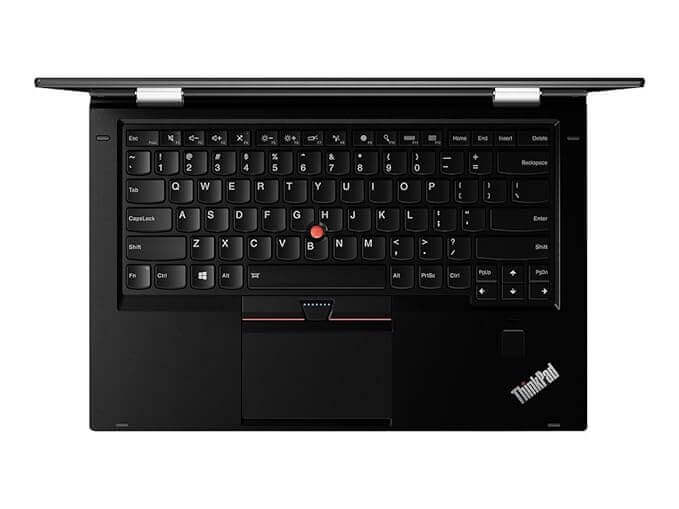 Lenovo ThinkPad X1 Yoga 3rd Gen 14" touchscreen laptop with keyboard and x360 hinge in black - Lenovo Refurbished Laptops Dubai