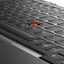 Close-up of Lenovo ThinkPad Yoga 12 keyboard and touchpad in black, refurbished model available in Dubai.