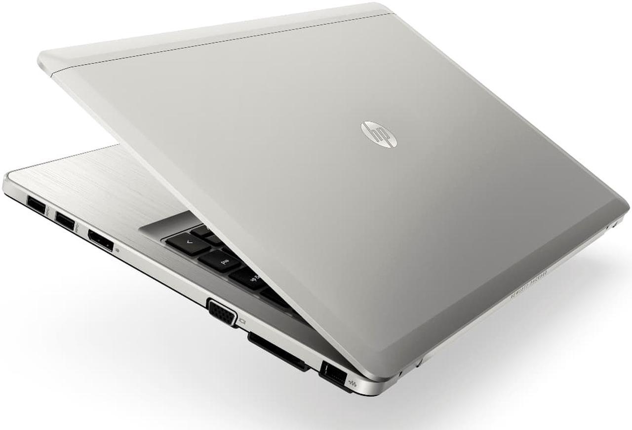 HP EliteBook Folio 9470m - 14" HD, Intel Core i5-4th Gen, 8GB RAM, 256GB SSD, Windows 10 Pro, Silver (Renewed)