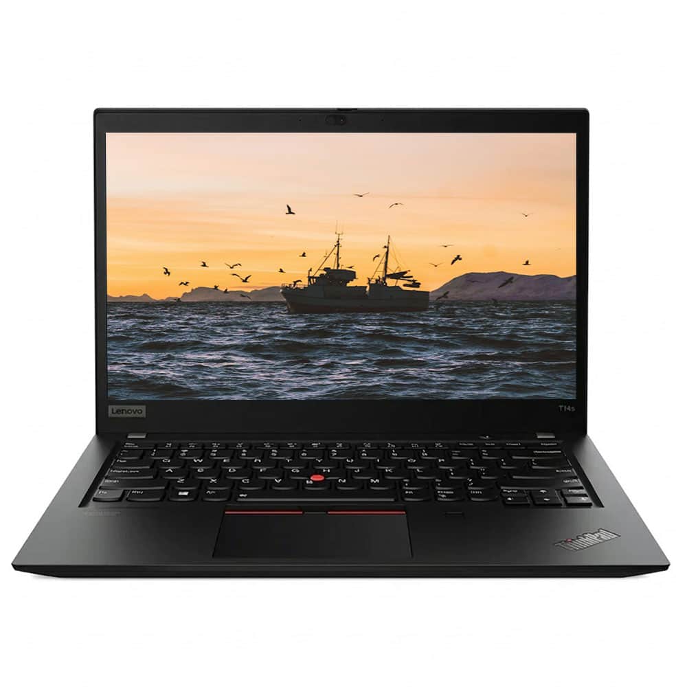 Lenovo ThinkPad T14 Gen 1 - Intel Core i7-10510U, 16GB RAM, 256GB SSD, 14" FHD Display, Black (Renewed)