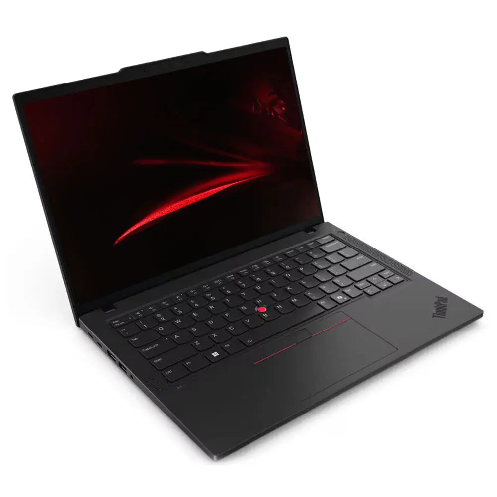 Lenovo ThinkPad T14 Gen 5 laptop keyboard with TrackPoint pointing stick